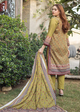 Bareera By MTF Printed Lawn Unstitched 3 Piece Suit - MTF24BL 05